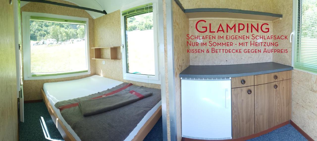 Campingplatz Mit Restaurant & Sportarena Лойкербад Екстериор снимка